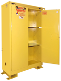 Flammable storage cabinet
