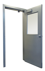 Steel doors