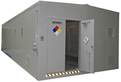 Custom storage building