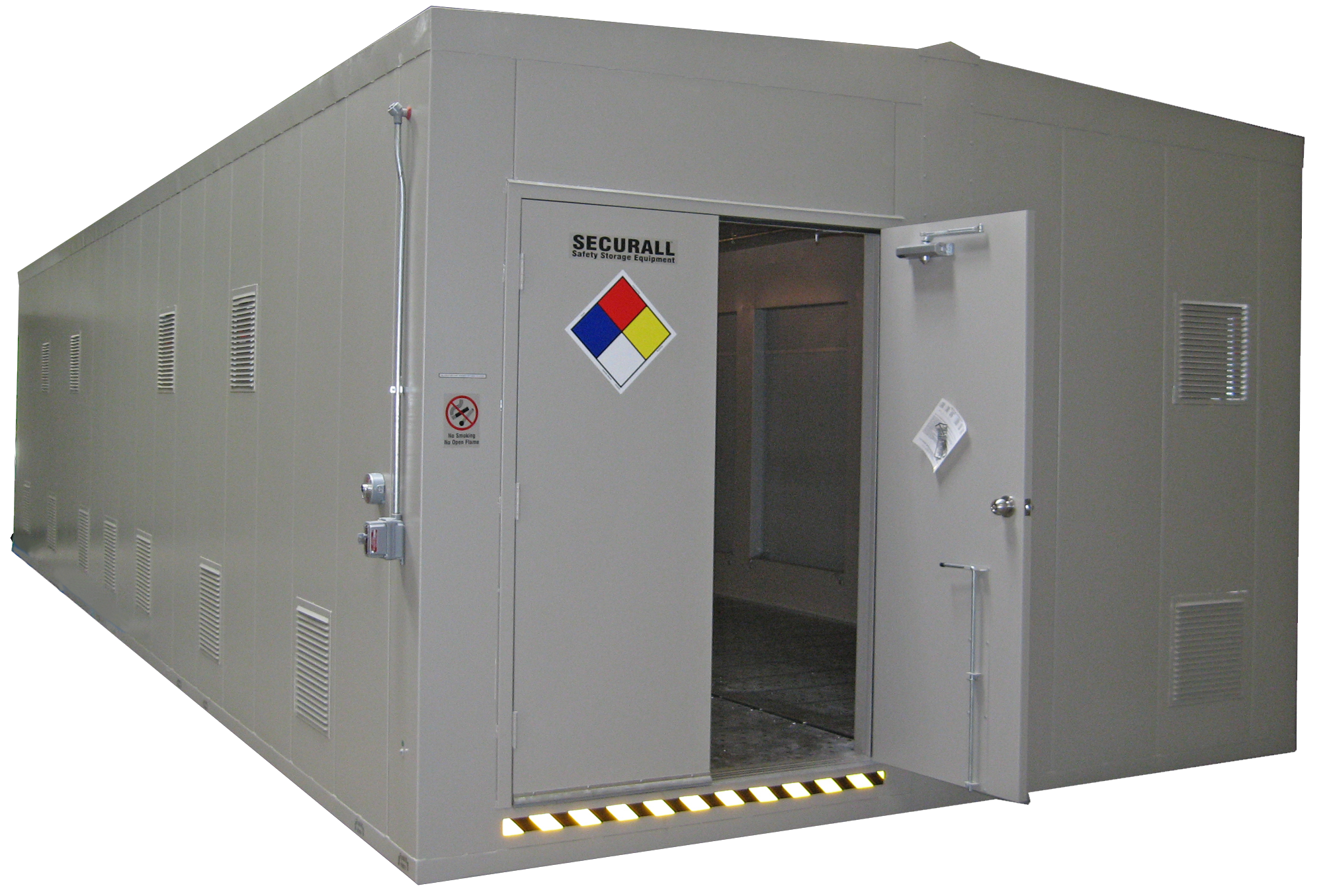 Temperature Controlled Custom Battery Storage Building