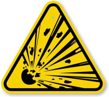 Explosive logo