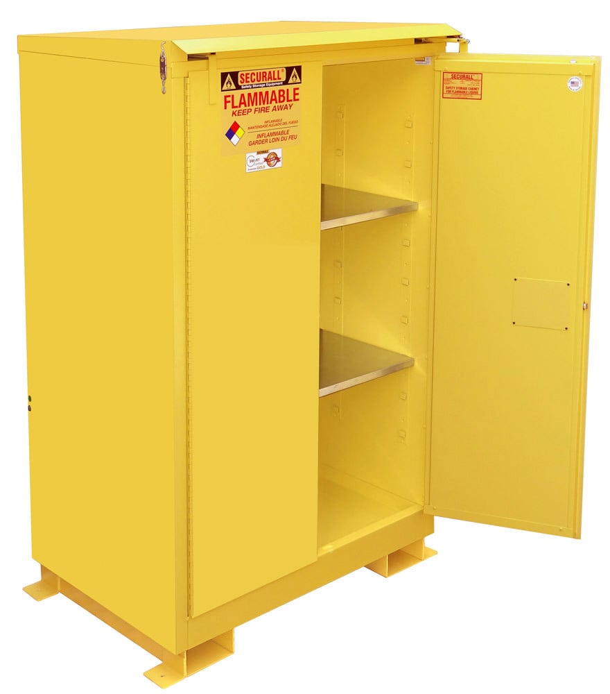 A390WP1 - 90 Gallon Outdoor Flammable Storage Cabinet | Self-Close