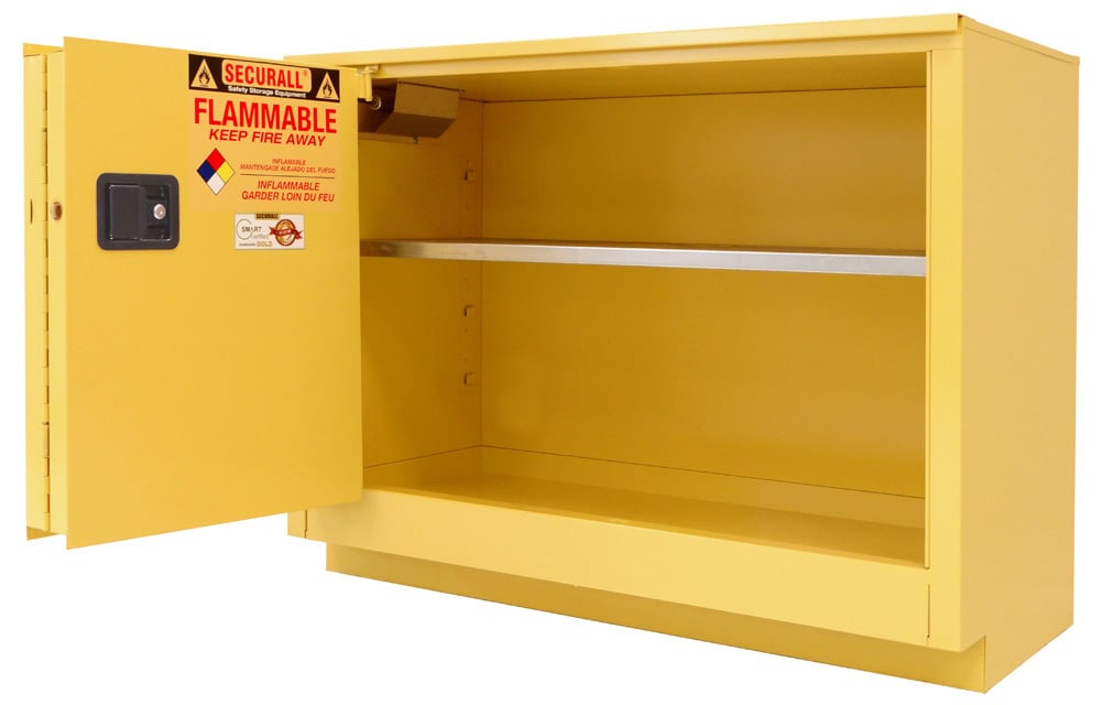 L236 - 36 Gallon Laboratory Storage Cabinet | Self-Close Self