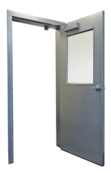 Steel doors