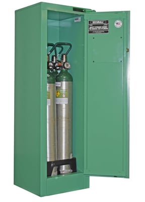 Aluminum LPG Cylinder, 10 lb. (2.4 gal), Horizontal Orientation