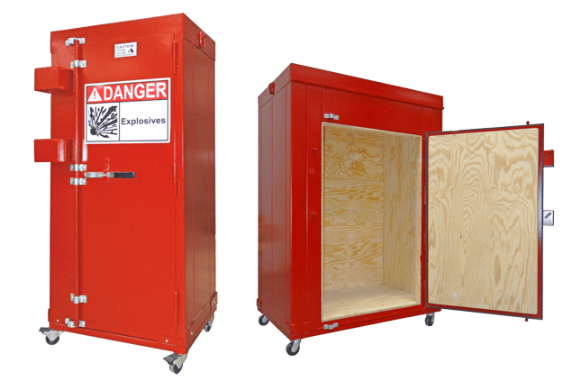 Explosive storage magazine
