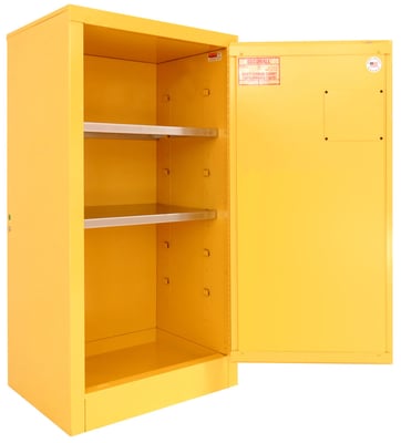 P120 - 20 Gallon Paint Storage Cabinet | Self-Latch Standard Door