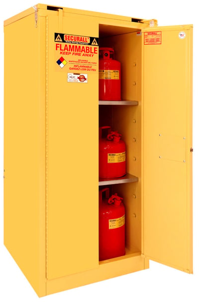 A360 - 60 Gallon Flammable Storage Cabinet | Self-Close Self-Latch