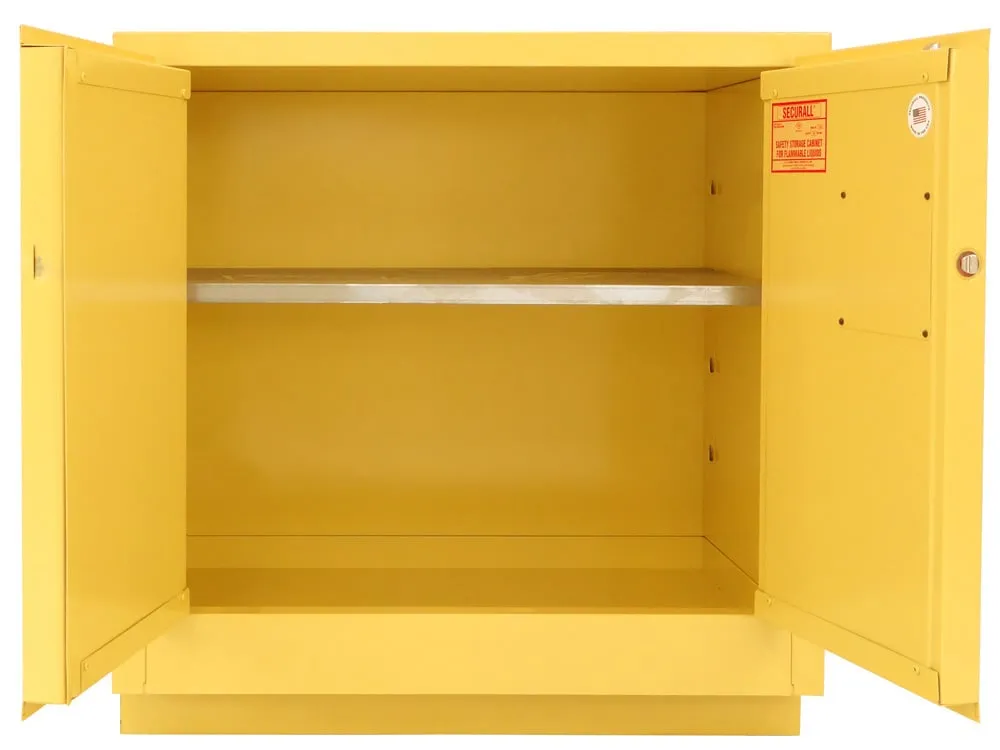 L124 - 24 Gallon  Laboratory Storage Cabinet, Self-Latch Standard Door