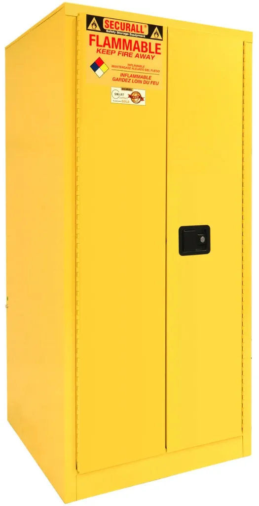 A160 - 60 Gallon Flammable Storage Cabinet, Self-Latch Standard 2-Door