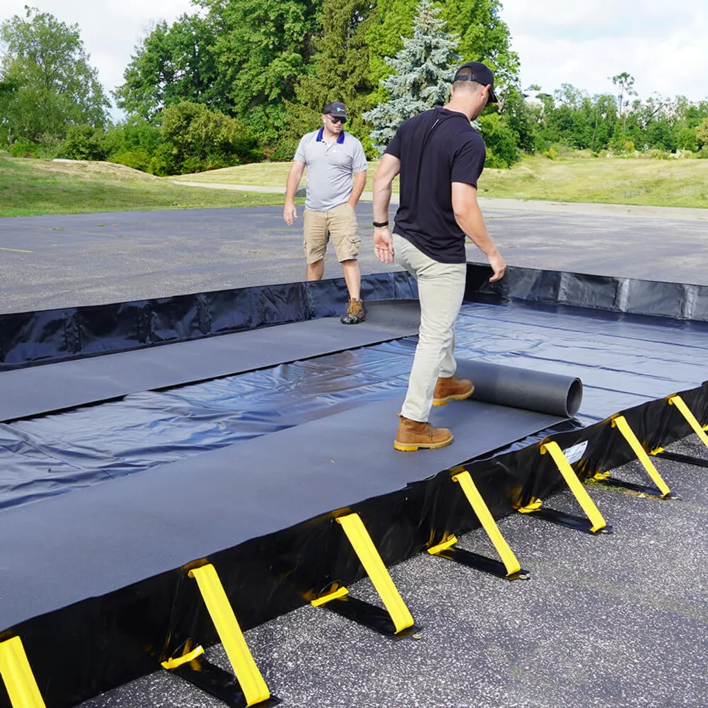 Enpac Snap Up Stringer Berms 1'H x 6'W x 6'D