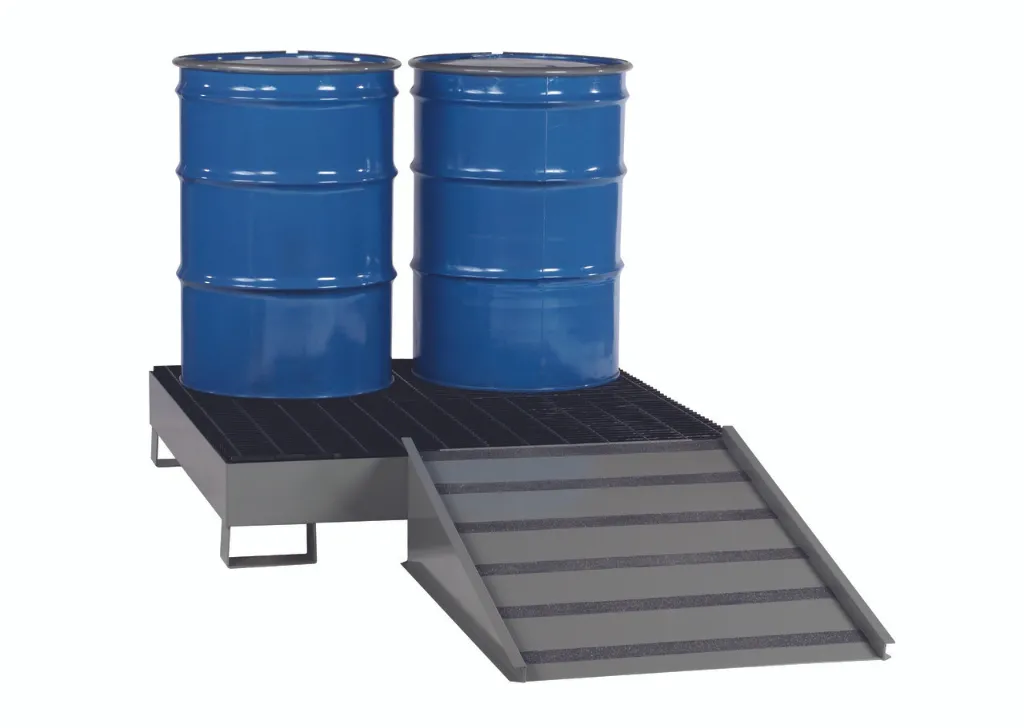 HSST-5151 - 4 Drum Forkliftable Spill Control Platform