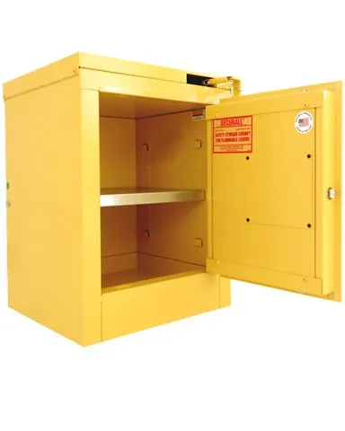 A302 - 4 Gallon Flammable Storage Cabinet, Self-Close Self-Latch Safe-T-Door