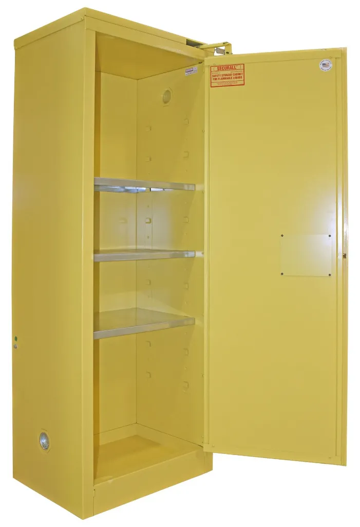 A322 - 22 Gallon Flammable Storage Cabinet, Self-Close Self-Latch Safe-T-Door