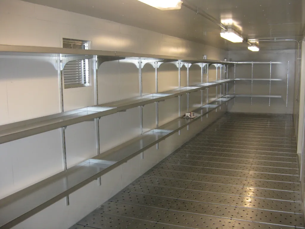 AG8000 - 2 Hrs Fire Rated Chemical Storage Locker, 2,313 Cubic Ft Storage Capacity; Dim: 8'4"H x 42'W x 8'D