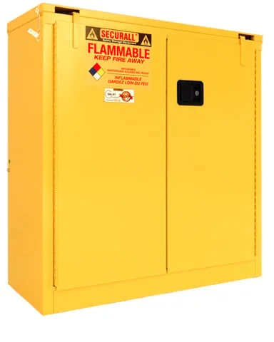 A330 - 30 Gallon Flammable Storage Cabinet, Self-Close Self-Latch Safe-T-Door
