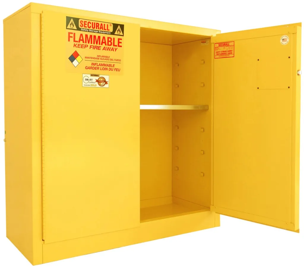A130 - 30 Gallon Flammable Storage Cabinet, Self-Latch Standard 2-Door