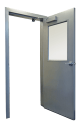 Steel doors