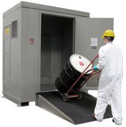 hazmat storage building